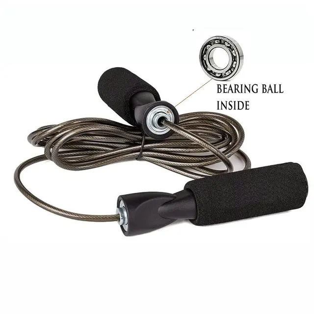 Adjustable fitness Jumprope