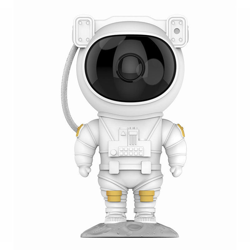 Astronaut-Themed Galaxy Projector Nightlight for Bedroom